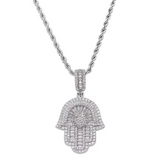 Collana Hamsa Baguette LUXURY
