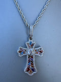 Collana Croce Gotic Luxury