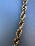 Collana intrecciata INOX 8mm LUXURY