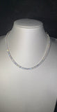 Collana Tennis Luxury 4mm ARGENTO 925 + MOISSANITE