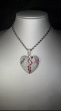 Collana Cuore SPEZZATO V2 Luxury