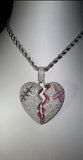 Collana Cuore SPEZZATO V2 Luxury