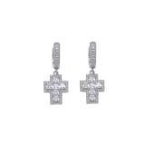 Orecchini Croci Baguette Luxury