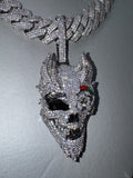 Collana Cuban MIAMI BIG 20MM Luxury + DEVIL ICE