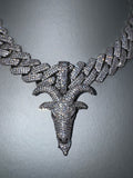 Collana Cuban MIAMI BIG 20MM + GOAT 3D Luxury