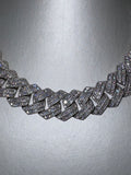 Collana Cuban APOLLO BIG BAGUETTE 25MM Luxury