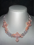Collana Cuban CROSS Luxury