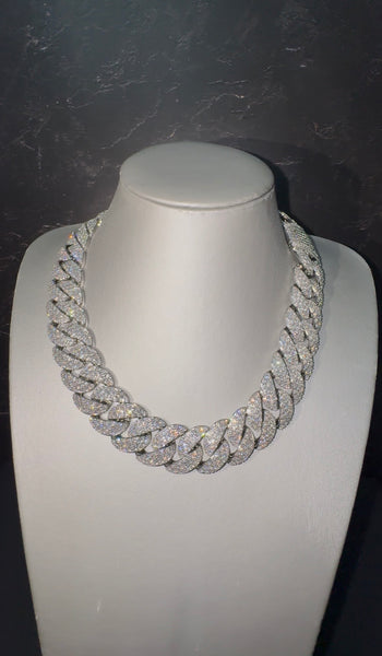 Collana Cuban ZEUS BIG BAGUETTE Luxury