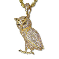 Collana Gufo Ice Luxury
