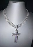 Collana Cuban MIAMI + CROCE ENDLESS Luxury