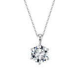 Collana con ciondolo DIAMOND MOISSANITE Luxury
