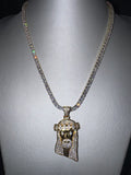 Collana Tennis + JESUS Luxury