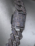 Collana Cuban APOLLO BIG BAGUETTE 25MM Luxury