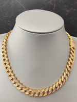 Collana Cuban Baguette 12mm Luxury