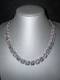 Collana Tennis EGO V2 BIG 12MM ROSA Luxury