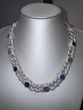Collana Cuban MANA Rainbow Luxury