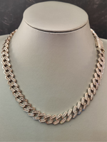 Collana Cuban Baguette 12mm Luxury