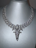 Collana Cuban MIAMI BIG 20MM + GOAT 3D Luxury
