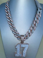 Collana Cuban ARES BIG 20MM Luxury + BIG 17 LIMITED