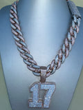 Collana Cuban ARES BIG 20MM Luxury + BIG 17 LIMITED
