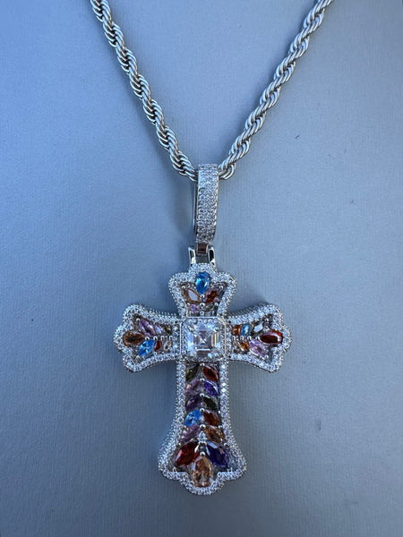 Collana Croce Gotic Luxury