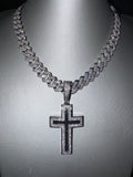 Collana Cuban MIAMI + CROCE ENDLESS Luxury