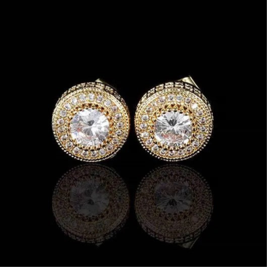 Ice (6140-14) - Grandi Orecchini Donna Quadrati in Argento con Ice (6140-14) - Grandi Orecchini Donna Quadrati in Argento con
