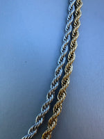 Collana intrecciata INOX 5mm LUXURY