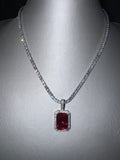 Collana Tennis 3mm + GEMMA COLOR Luxury