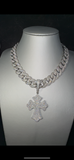 Collana Cuban ORION LIMITED + Croce Lord V2 Luxury