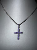 Collana Croce Classic Viola Luxury