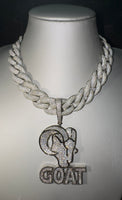 Collana Cuban ARES BIG Luxury + GOAT BIG LUXURY