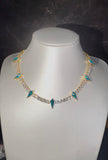 Collana Tennis 5mm SPINE VERDI FLUO Luxury
