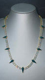Collana Tennis 5mm SPINE VERDI FLUO Luxury