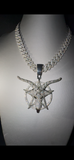 Collana Cuban Miami + EVIL GOAT Luxury