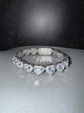 Bracciale Tennis Cuori BIG Luxury