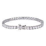 Bracciale Tennis ARGENTO 925 4mm Luxury