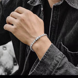 Bracciale Tennis ARGENTO 925 4mm Luxury