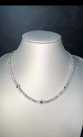 Collana Tennis QUADRIFOGLI Luxury