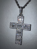 Collana Croce Baguette V3 Luxury