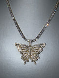 SET Collana Tennis 4mm + FARFALLA Luxury