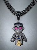 Collana Cuban Clean Inox + DEVIL-EGO LIMITED Luxury