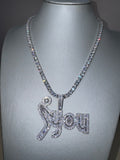 SET Collana Tennis 5MM + F.YOU BAGUETTE BIG Luxury