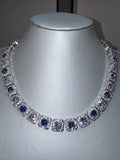 Collana Tennis EGO V2 BIG ROSA/VIOLA Luxury