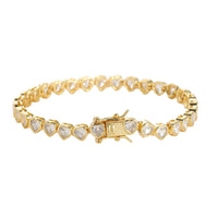 Bracciale Tennis Heart - Luxury